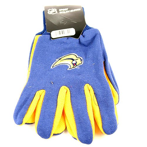 Buffalo Sabres 2-Tone Jersey Gloves (One Size Fits Most)