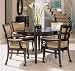American Modern Round Leg Table Set