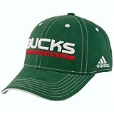 adidas Milwaukee Bucks Green Official Team Pro Hat