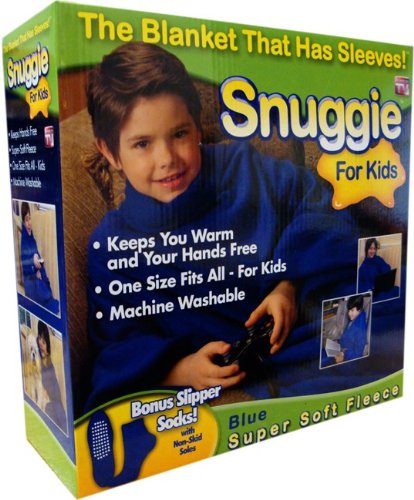 Kids Snuggie Blanket - The Fleece Blanket With Sleeves For Kids