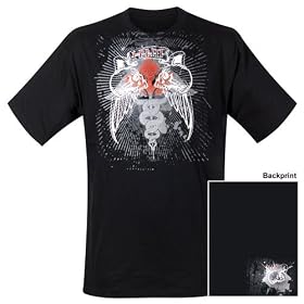 --- - HIM T-Shirt Double Skull (L)