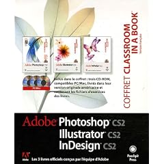 Coffret Classroom in a Book en 3 volumes : Adobe InDesign CS2 ; Adobe Photoshop CS2 ; Adobe Illustrator CS2 (3C�d�rom)