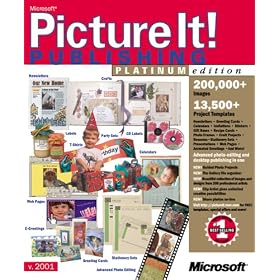 Microsoft Picture It! Publishing 2001 Platinum [Old Version]