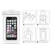 OCASE Waterproof Phone Case, Universal Waterproof Bag Dry Bag With Neck Strap for Apple iPhone 6 6S, 6S Plus, SE 5S, Samsung Galaxy S7 Edge, S6 Note 5, HTC LG Sony Nokia Motorola - White