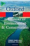 A dictionary of environment and conservation
