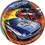 Hot Wheels High Speed Lunch Plates 8ct
