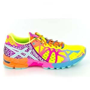 ASICS Women's Gel-Noosa Tri 9 Running Shoe,Flash Yellow/Turquoise/Berry,9 M US