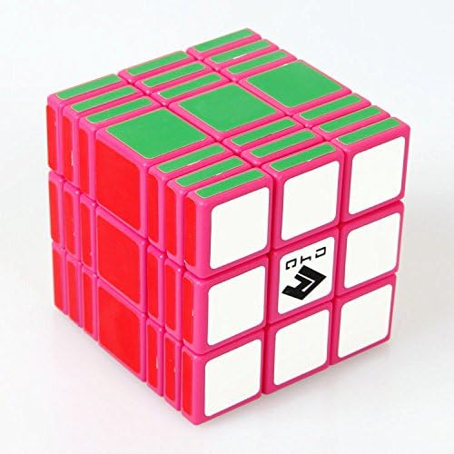 ODOD Cube4U (C4U) 3X3X7 Speed Stickers Rubik's puzzle Cube pink