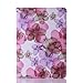 Nozza Stylish Lucky Flowers Case With 360 degrees Rotating Swivel Stand for iPad2/iPad3/iPad4 Pink