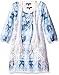 My Michelle Girls' 3/4 Sleeve Printed Peasant Dress with Crochet Vest with Fringe