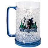 Duck House CSY-9413101051 Minnesota Timberwolves NBA Crystal Freezer Mug