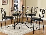 Monroe 5-Pc Counter Height Dining Set by Coaster