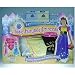 Classic Fairytale Princess Dress Up Set (Princess Gown w/ Purple Skirt, Black Waist Cincher, Short W