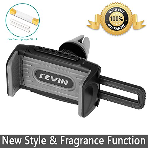Car Mount, Levin Push-In Universal Air Vent Cell Phone Car Holder 360 Degree Rotation for iPhone, Samsung, GPS Holder Car Mount, Levin Push-In Universal Air Vent Cell Phone Car Holder 360 Degree Rotation for iPhone, Samsung, GPS Holder