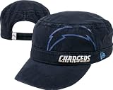 NFL Women's San Diego Chargers Goal-2-Go Military Cap (Blue, One Size Fits All)