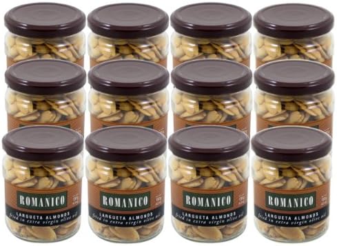 Largueta Almonds (Case of 12 - 4.6 Ounce Jars)