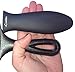 Crucible Cookware Silicone Hot Handle Holders (Large, Black)