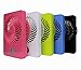 LP 3 Speeds Portable Mini USB Fan, Rechargeable Pocket Fan Including 18650 Rechargeable Battery, With High Energy Efficience And Ideal For Travelling Jogging or Sun Bathing (pink)