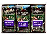 San Francisco Bay Coffee, Gourmet Flavored Coffee Sampler Gift Pack