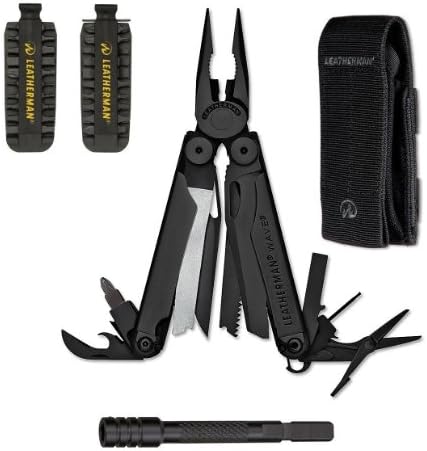 Leatherman Wave Multi-tool Bundled w/ Bit Kit+bit Extender+molle Sheath -Black Best Quality Best Gift Fast Shipping Ship Worldwide From Hengheng Shop