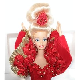 50th Golden Anniversary 1945-1995 Porcelain Barbie by
