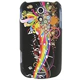Hard Snap-on Sleeve Shield With MUSICAL RAINBOW Design Faceplate Cover Case ....