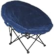 Wide Wale Corduroy Sphere Chair - Academy Blue