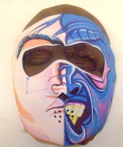 Two-Face Neoprene Motorcycle Face Mask Facemask Batman