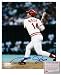 Pete Rose Cincinnati Reds MLB Hand Signed 8x10 Photograph Swinging