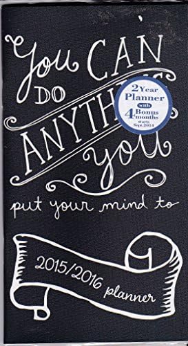 Lovett International 2015/2016 Two Year Planner, 6.75 X 3.75 (Do Anything)