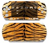 Tiger Skin Decorative Protector Skin Decal Sticker for Sony Playstation PSP ....