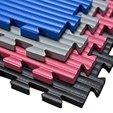 We Sell Mats Martial Arts Tatami Foam Exercise Mats, Light Gray, 40 x 40-Inch