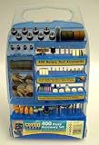 Review Shesto Limited PMC9400 / Modelcraft 400 Piece rotary tool accessory set in storage case