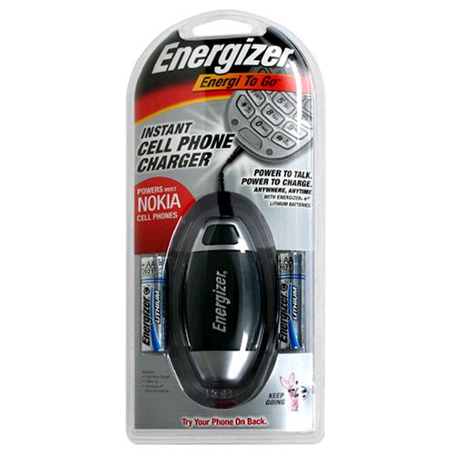 Energizer Cel2Nok Energy To Go Instant Cellular Phone Power for Nokia