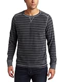 Calvin Klein Jeans Men's Skinny Stripe Slub Waffle Shirt