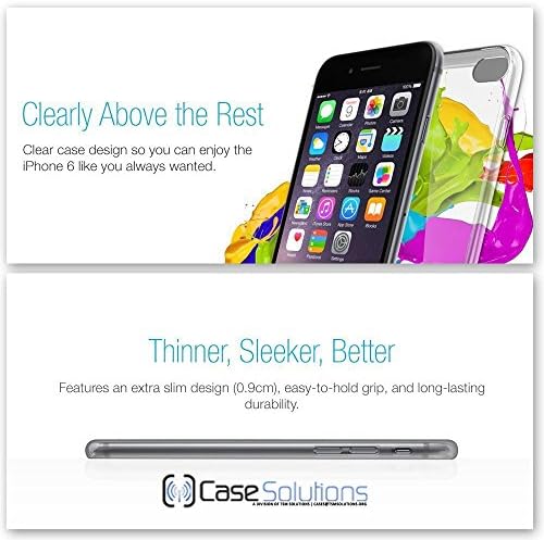 iPhone 6 PLUS Case | GREEN iPhone Case | Liquid Skin Ultra Soft Thin Gel Transparent Green iPhone 6 Plus Case from CaseSolutions®