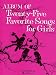Album of 25 Favorite Songs for Girls: Voice and Piano (Vocal Collection)