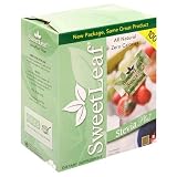 SweetLeaf SteviaPlus Fiber Packets, 100-Count Boxes (Pack of 2)