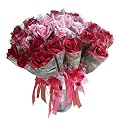 Valentine Gift Wrapped Silk Rose
