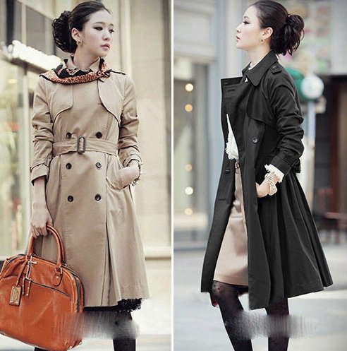 クラッシック スプリングコー ト トレンチコート レディース 通勤 お出掛け 2色 【im.ONE】
