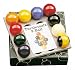 Sports : Heiku Sport Pool-Kugel "Luxor 9-Ball", einzelne Kugel Gelb-Schwarz