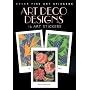 Art Deco Designs: 16 Art Stickers (Dover Fine Art Stickers)