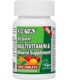 Deva Vegan Multivitamin, Mineral Supplement, Tiny Tablets, 90 Count Bottle