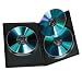 Hama 5er-Pack DVD-Tripel-Leerh�llen; schwarz; f�r je 3 DVDs + Booklet