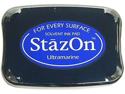 StazOn Color Ink Pad Color: Ultramarine