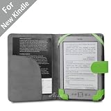 Acase(TM) Classic Kindle Leather Case (Apple Green) for 4th Generation 6" Kindle Wi-Fi w/o Keyboard (Not for Kindle Touch)