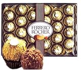 Ferrero Rocher Chocolates & Hazelnut in the Gift Box, 300g (10.6 Oz)