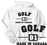 Sweatshirt White  Golf Made In Canada  Sports