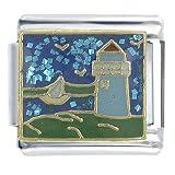 Lighthouse Beach Italian Charms Bracelet Link