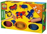 Review TreasureTrove Toys 00492 / SES Super-dough tool set